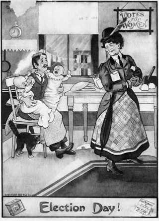 Illustration for article titled Suffragette Cats Are the Original Cat Ladies